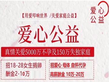 定兴捐卵助孕生子 爱心志愿者招募